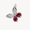 Butterfly Ruby & Diamond Pendant