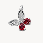 Butterfly Ruby & Diamond Pendant