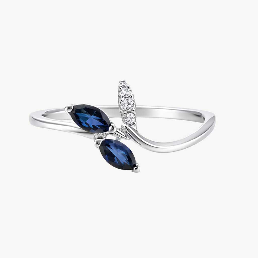 Luxe Sapphire & Diamond Ring