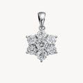 Refined Diamond Pendant