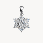 Refined Diamond Pendant