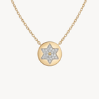 Star of David Pave Diamond Pendant