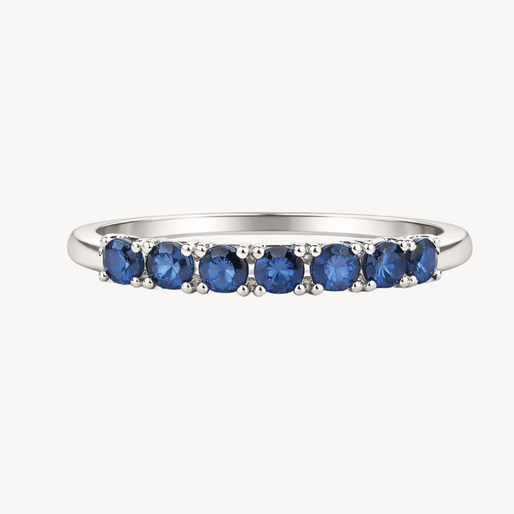 Serene Sapphire & Diamond Ring