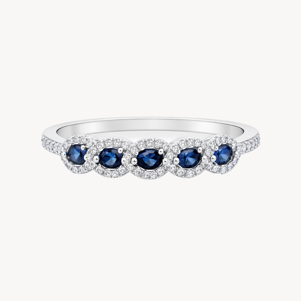 Premier Sapphire & Diamond Ring