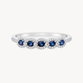 Premier Sapphire & Diamond Ring