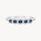 Premier Sapphire & Diamond Ring
