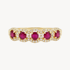 Lustrous Diamond Ring