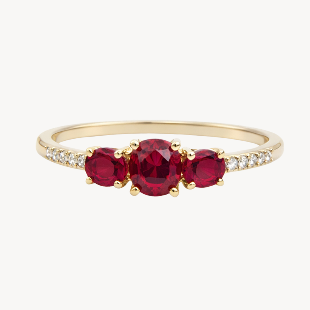 Timeless Diamond & Emerald Ring