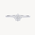 Gilded Diamond Ring
