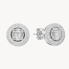 Lustrous Diamond Earring