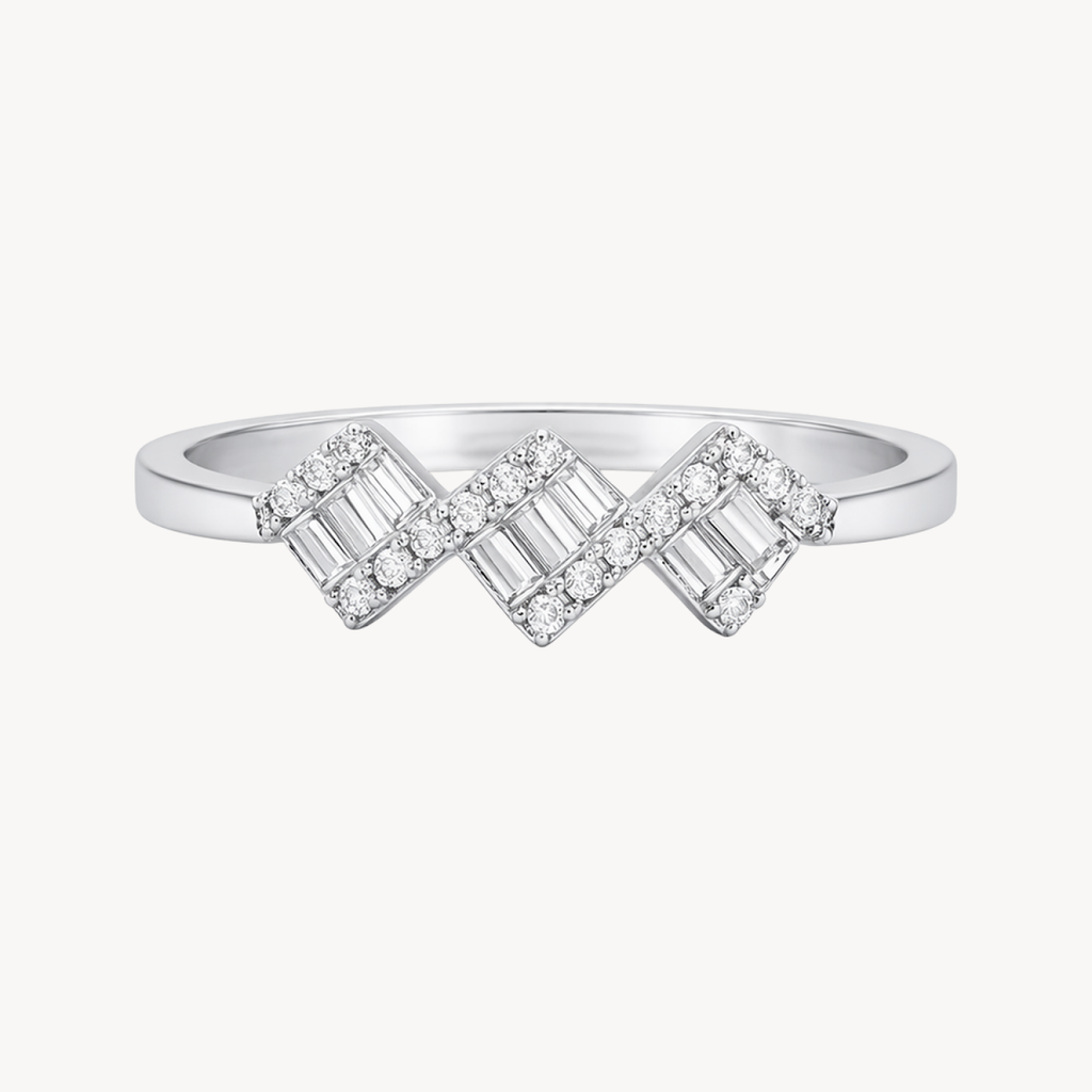 Refined Diamond Ring