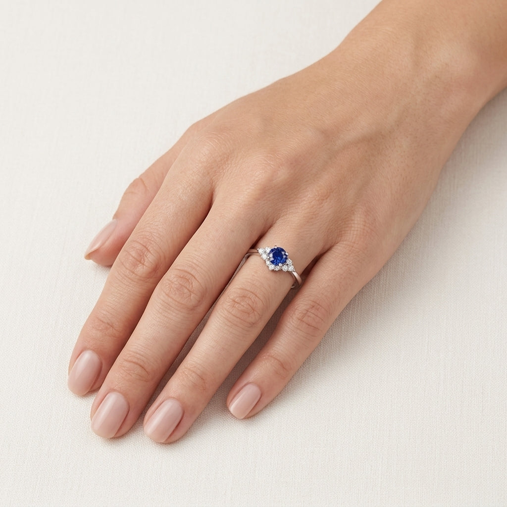 Majestic Ring worn by model - Vicenza Miami