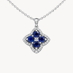 Harmony Diamond & Sapphire Pendant