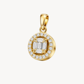 Opulent Diamond & Tsavorite Pendant