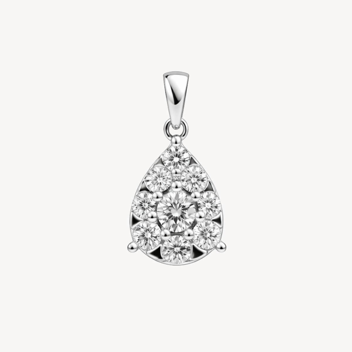 Ornate Diamond Pendant