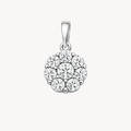Radiant Diamond Pendant