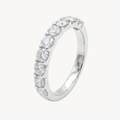 Classic Round Diamond Prong Set Band
