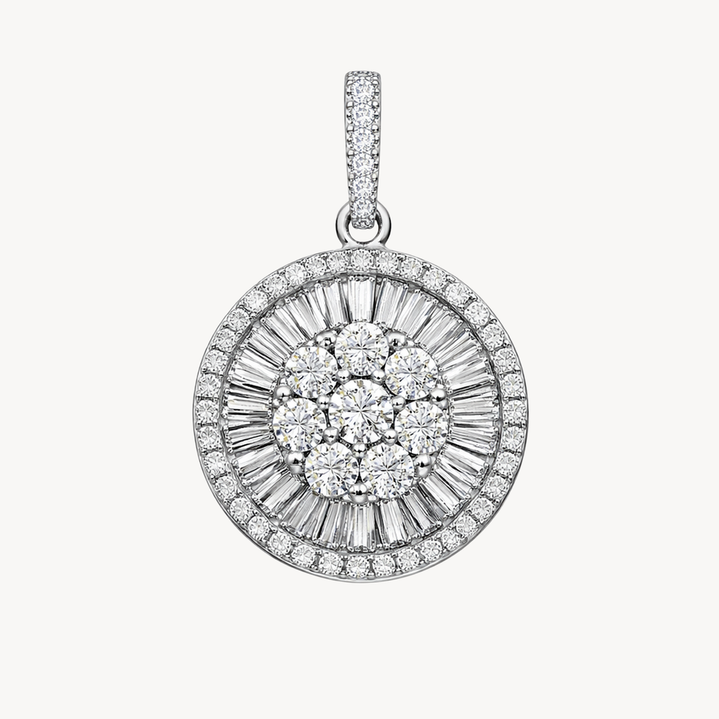 Embellished Diamond Pendant
