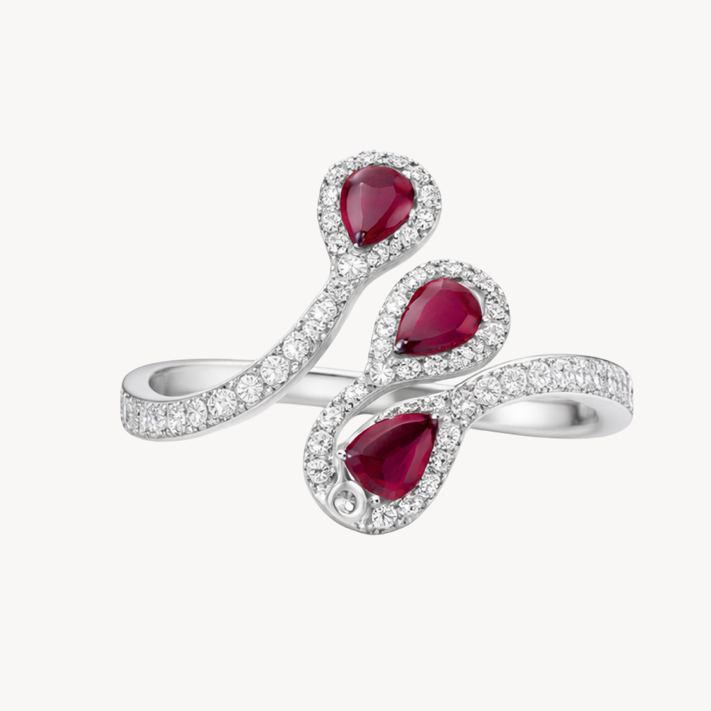 Regal Sapphire & Diamond Ring