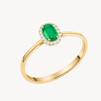 Polished Diamond Ring
