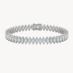 Marquise Diamond Tennis Bracelet