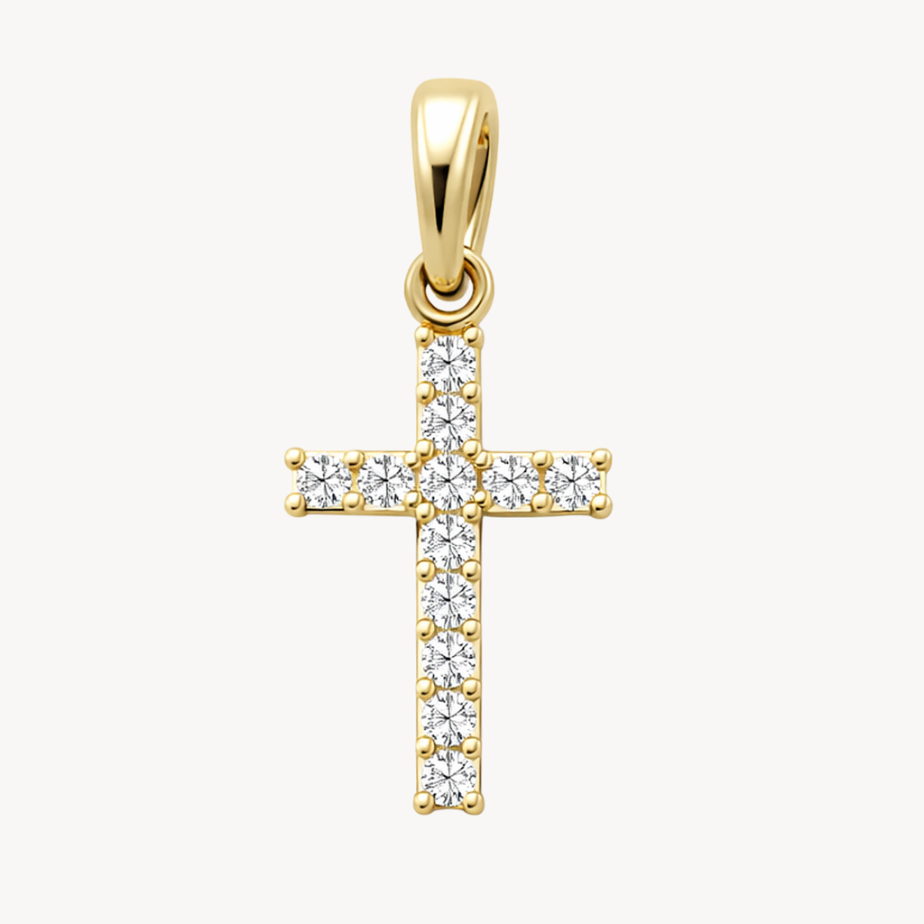Regal Cross Diamond Pendant