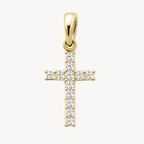 Regal Cross Diamond Pendant