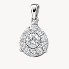 Pear Shape Diamond Pendant