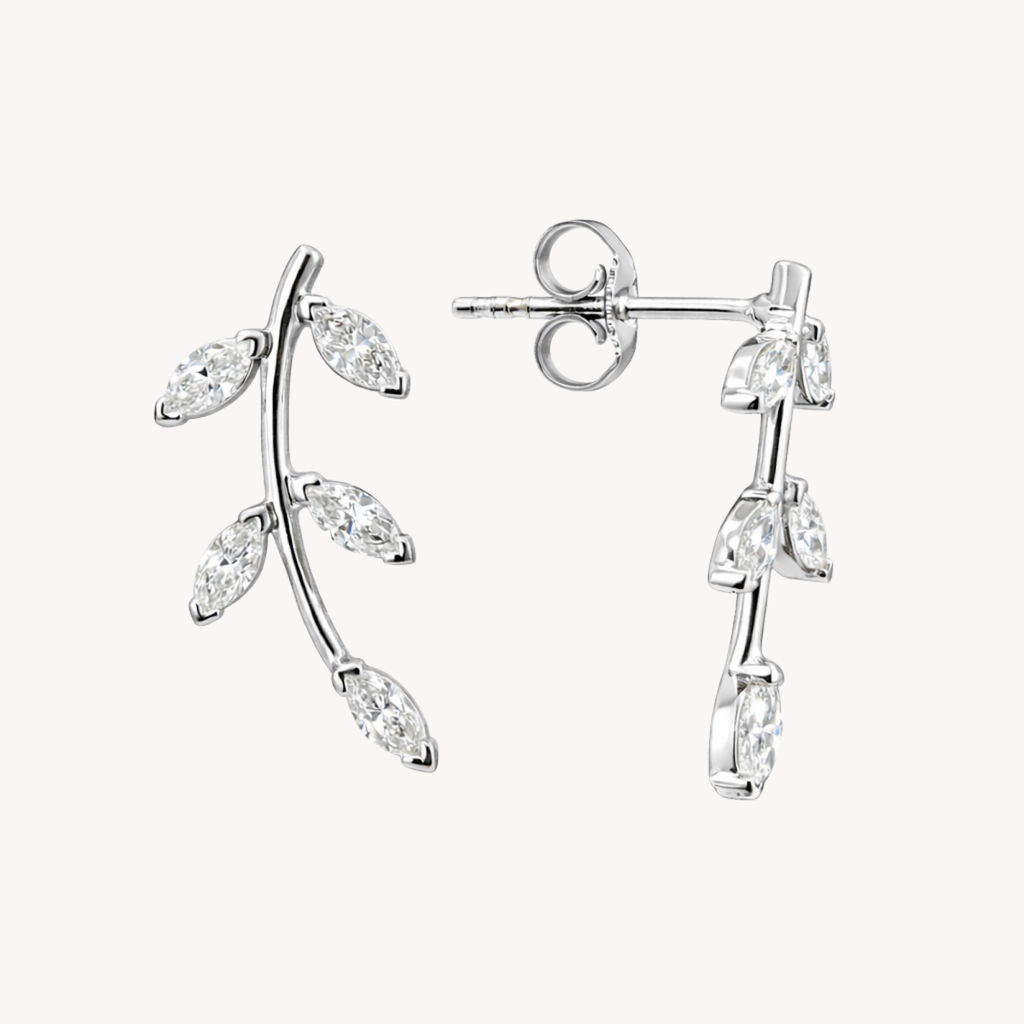 Celestial Vine Diamond Earring - Vicenza Miami