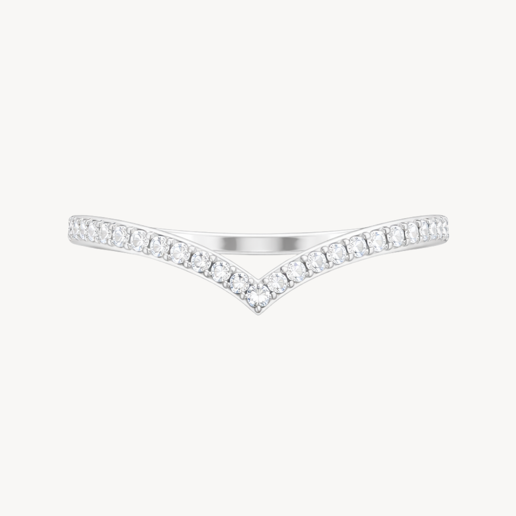 Diamond Chevron Stacking Band