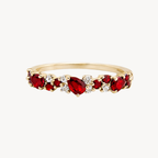 Lustrous Ruby Ring