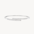 Petite Diamond & Tanzanite Bangle