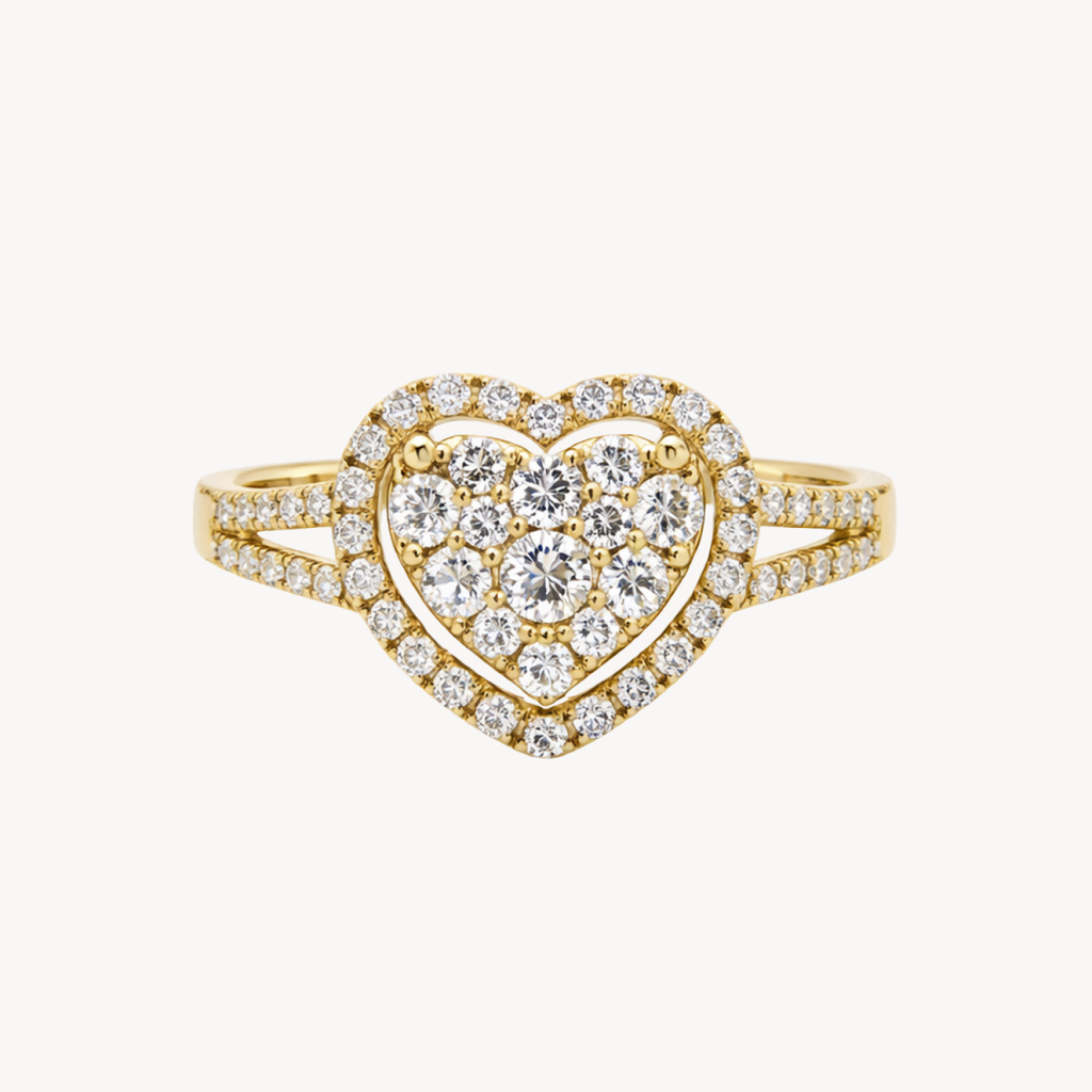 Adorned Diamond Ring