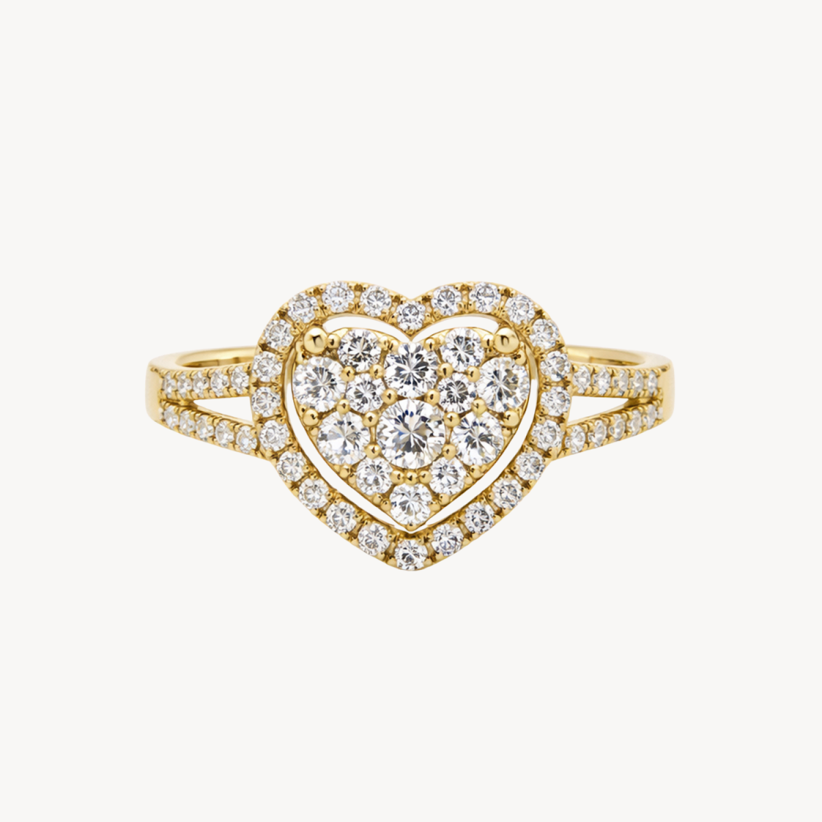 Adorned Diamond Ring