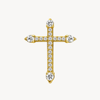 Refined Cross Diamond Pendant