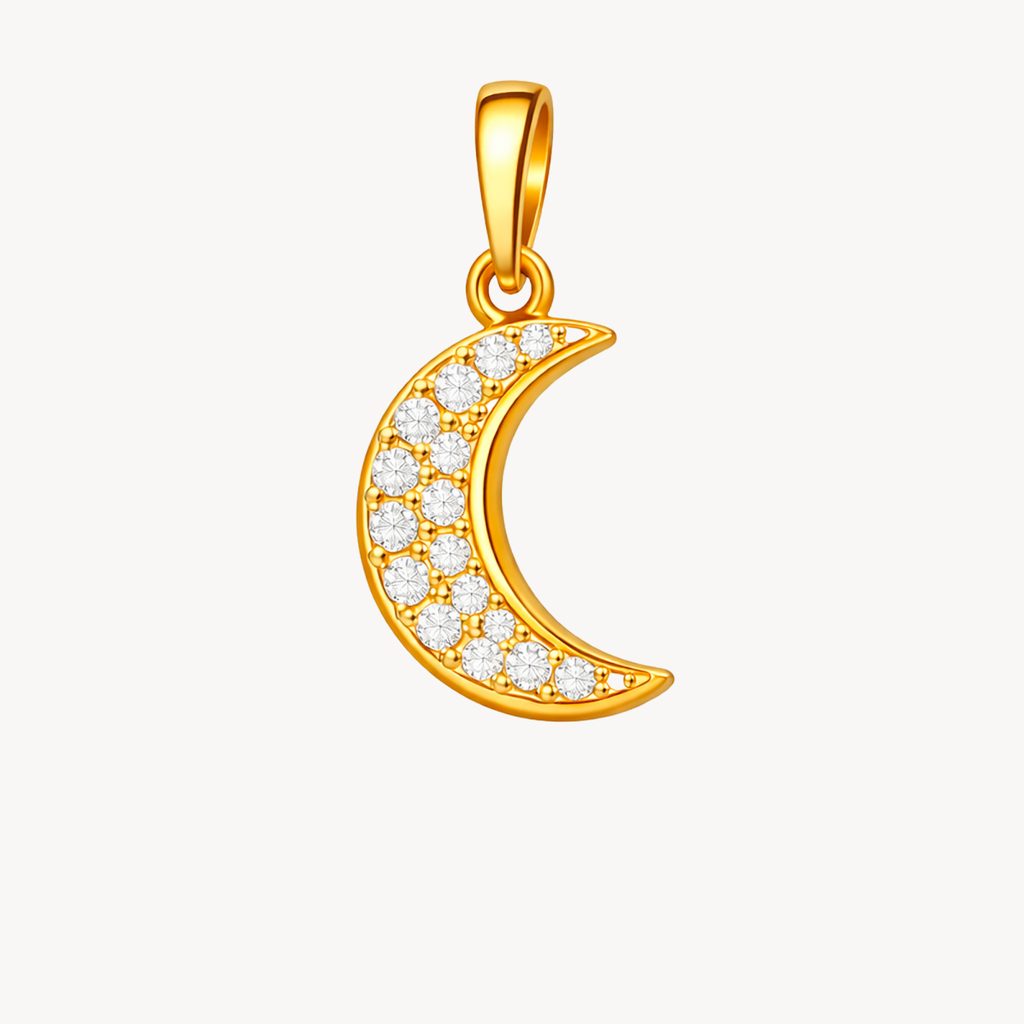 Moon Diamond Pendant