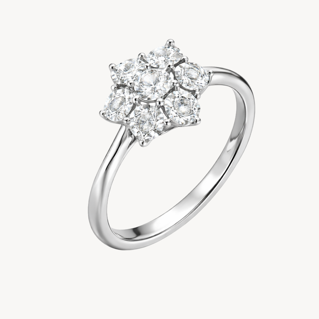 Refined Diamond Ring