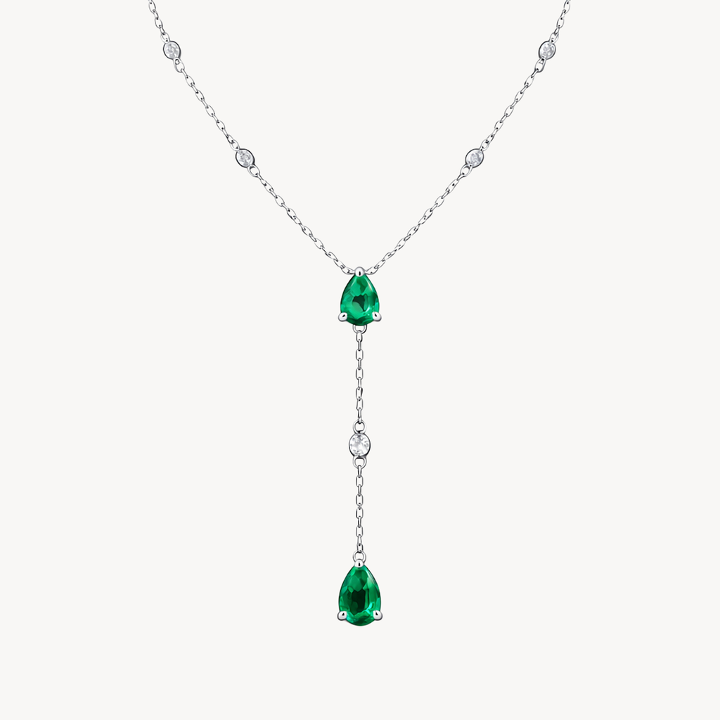 Petite Emerald Necklace