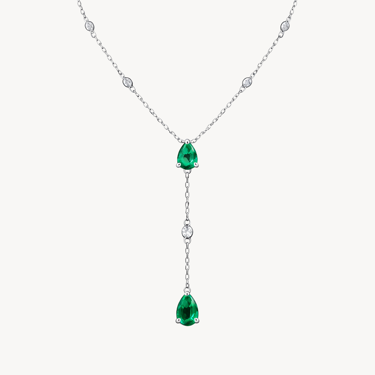 Petite Emerald Necklace