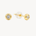 Radiant Diamond Earring