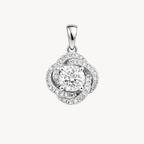 Lustrous Diamond Pendant