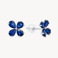 Classic Blue Sapphire Earring