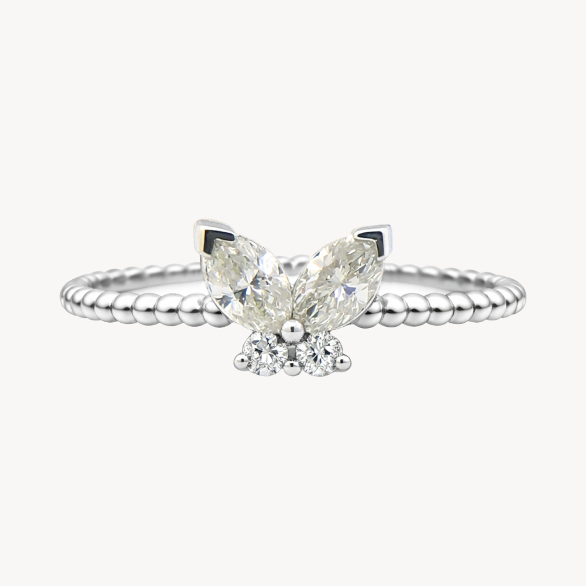 Imperial Butterfly Diamond Ring