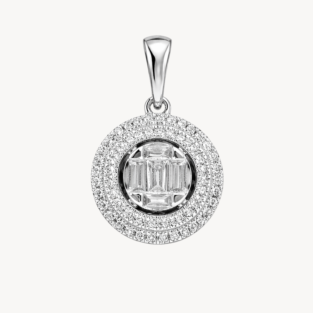 Diamond & Tanzanite Pendant