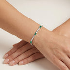 Signature Bracelet worn by model - Vicenza Miami