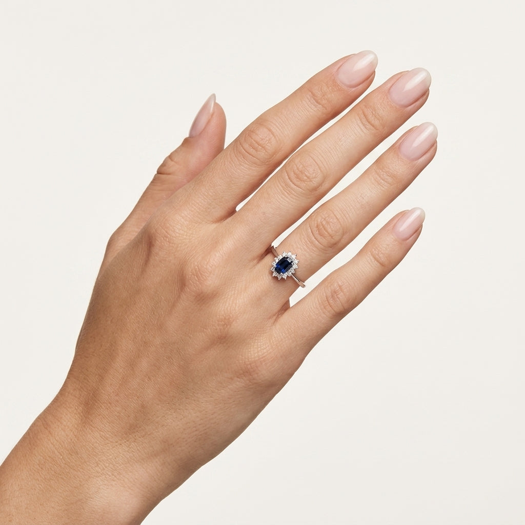 Statement Ring worn by model - Vicenza Miami