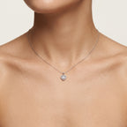 Premier Diamond Pendant worn by model - Vicenza Miami