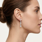 Premier Diamond Earring worn by model - Vicenza Miami