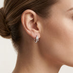 Heritage Earring worn by model - Vicenza Miami