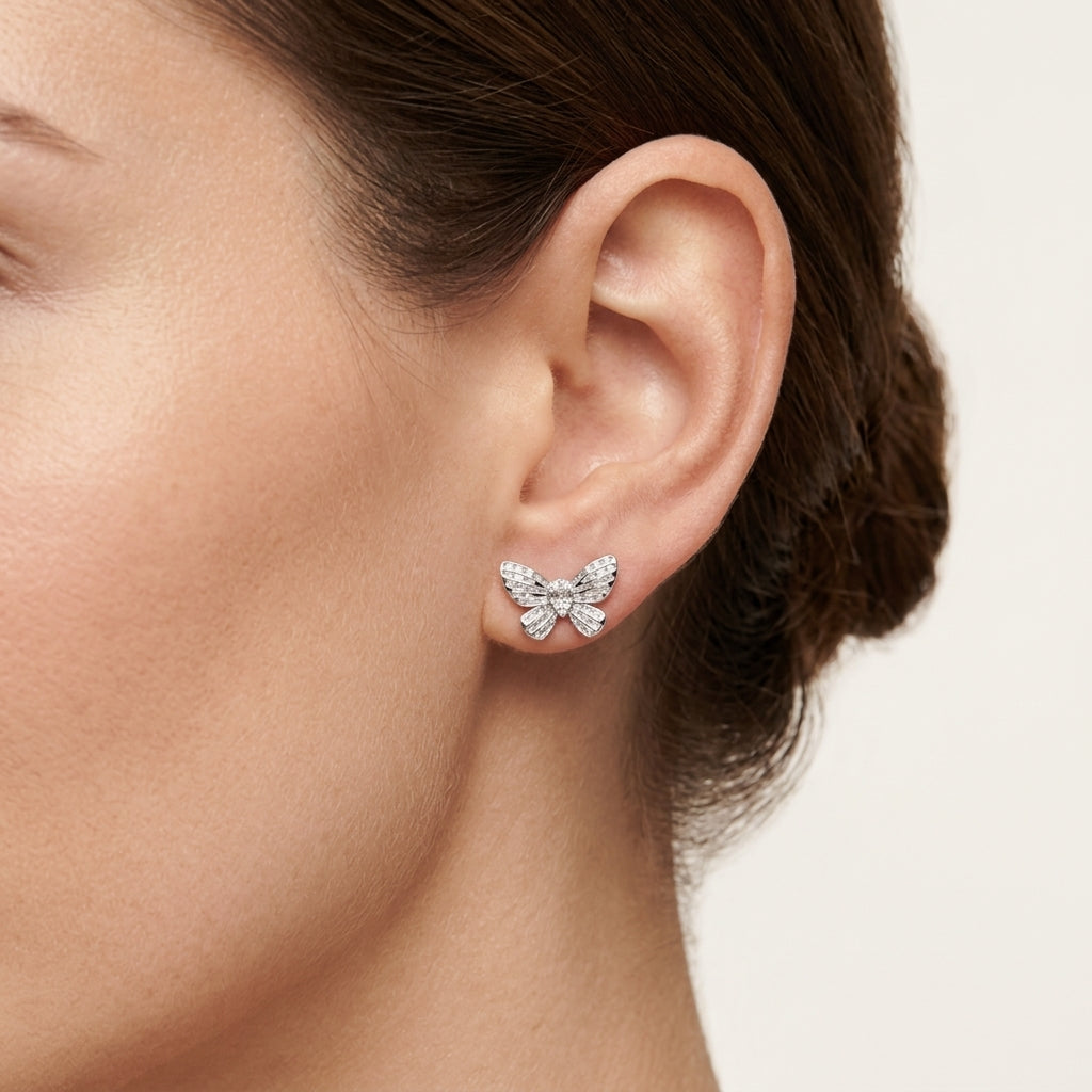 Sublime Earring worn by model - Vicenza Miami
